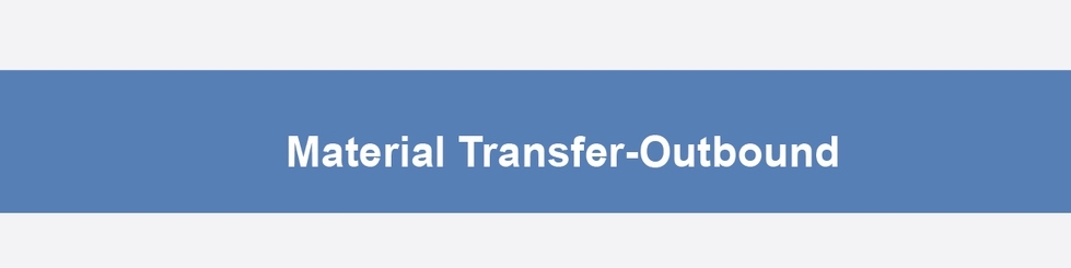 MTA form for material transfer
